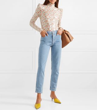 Eckhaus Latta + El High-Rise Straight-Leg Jeans