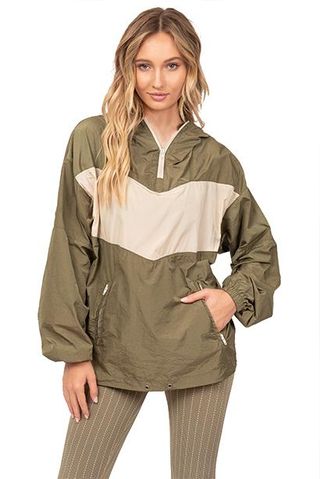 TLA by Morgan Stewart + Sage Olive Windbreaker