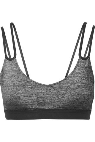 Nike + Indy Metallic Dri-Fit Stretch Sports Bra