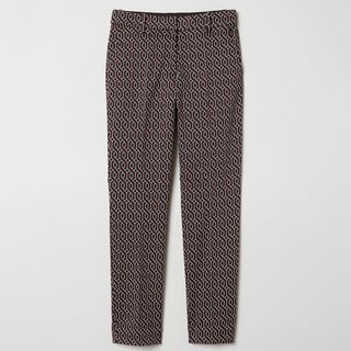 H&M + Patterned Trousers