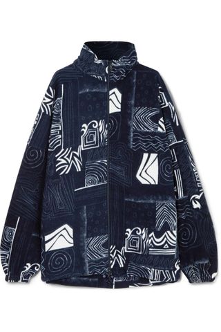 Balenciaga + Oversized Fleece Jacket
