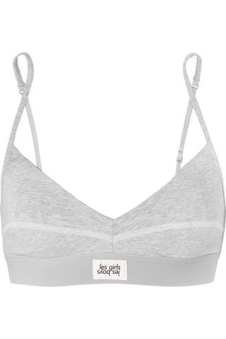 Les Girls Les Boys + Ultimate Comfort Stretch-Cotton Jersey Soft-Cup Triangle Bra