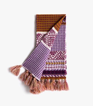 Zara Home + Wool and Crochet Scarf