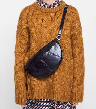Zara + Cable-Knit Sweater
