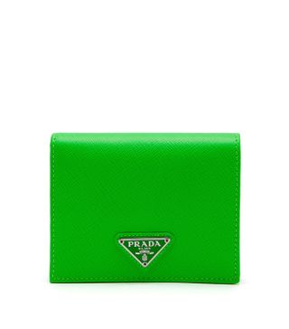 Prada + Saffiano Leather Bi Fold Wallet