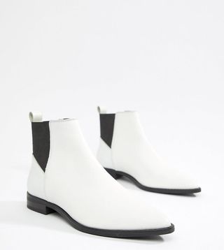 ASOS Design + Atom Leather Chelsea Boots