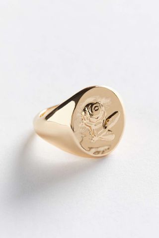 Urban Outfitters + Chunky Rose Signet Ring