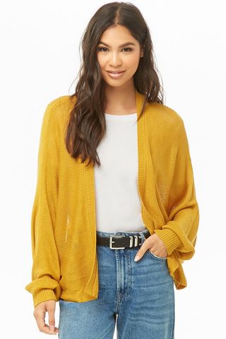 Forever 21 + Open-Front Dolman Cardigan