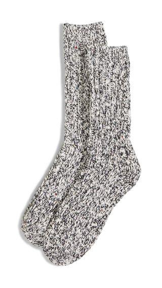 Madewell + Fiesta Slub Marled Trouser Socks