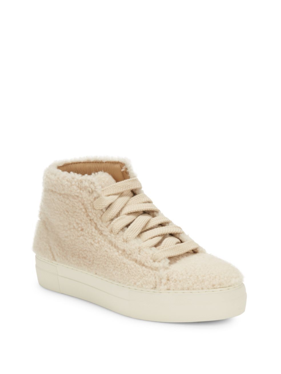 shearling sneakers