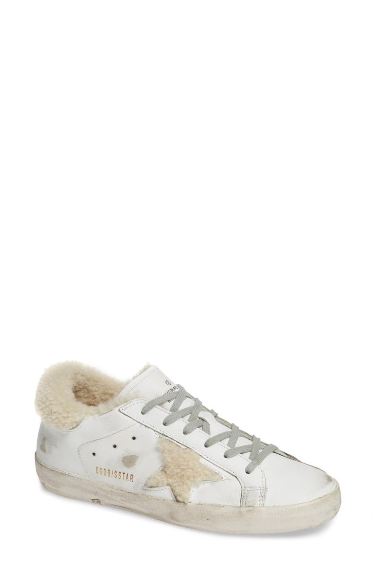 shearling sneakers