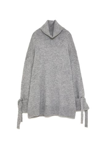 Zara + Sweater With Bows