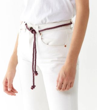 Urban Renewal + Remade Recycled Tie Rope Belt