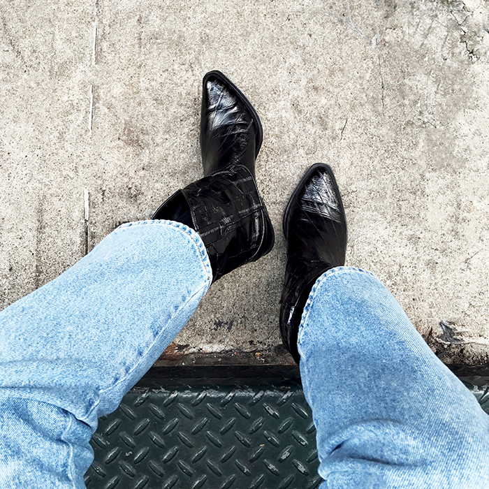 See and Shop Our Editor s Favorite Black Western Ankle Boots Who