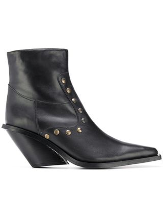 Gia Couture + Studded Ankle Boots
