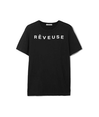 Les Rêveries + Printed Cotton and Cashmere-Blend T-Shirt