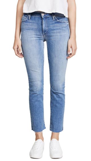 Mother + Rascal Ankle Snippet Jeans
