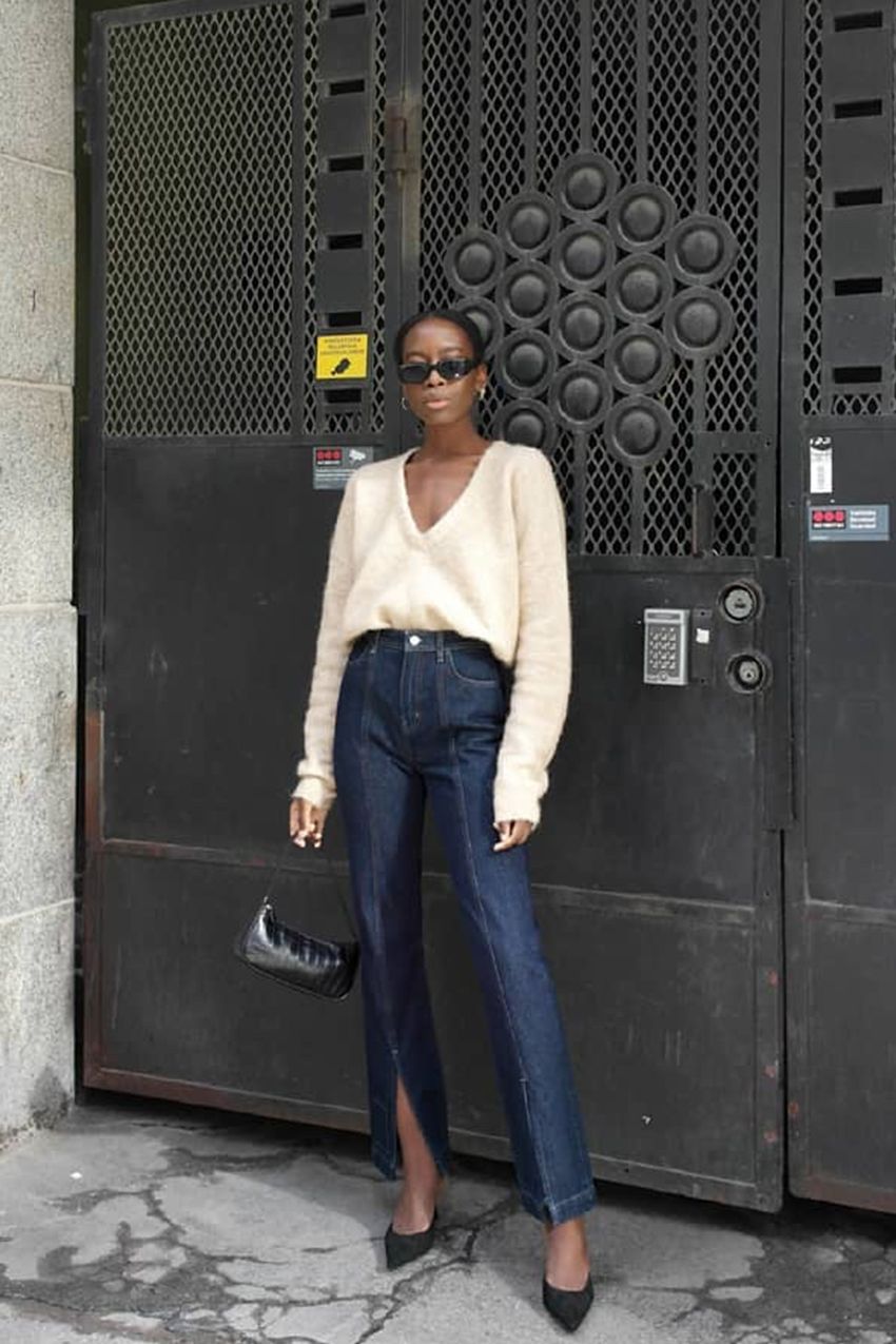 7 Sweater-and–Skinny Jeans Outfits I Plan to Copy | Who What Wear