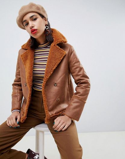 15 Brown Leather Jacket Outfits We Love | Who What Wear