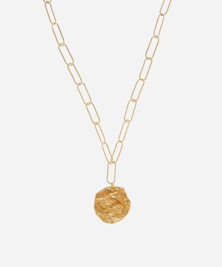 Alighieri + Gold-Plated The Hercules Pendant Necklace