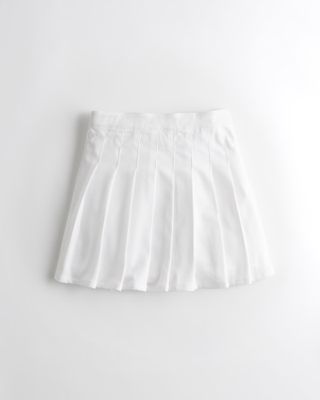 Hollister + High Rise Pleated Mini Skirt