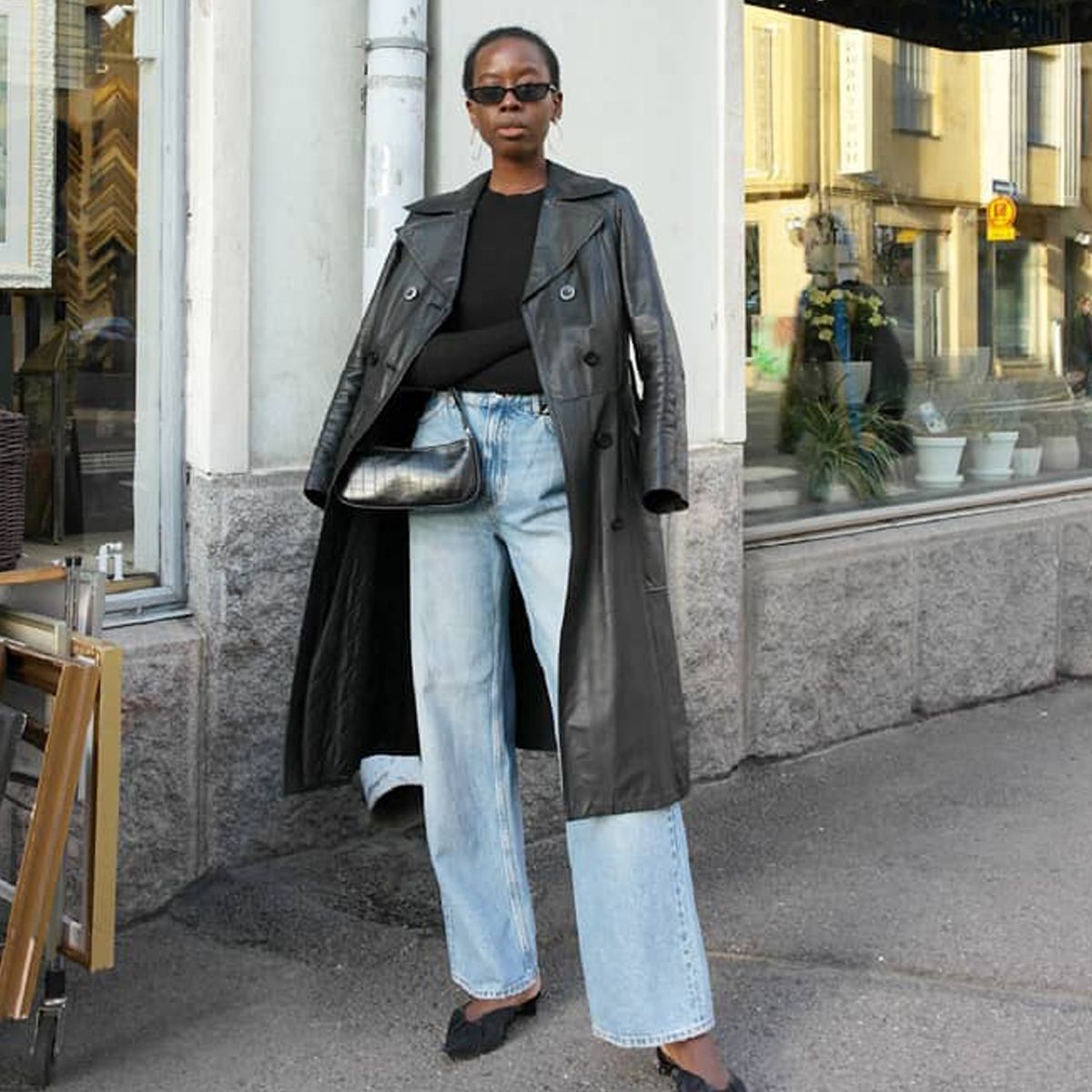 How to Wear Wide-Leg Jeans For Autumn 2022