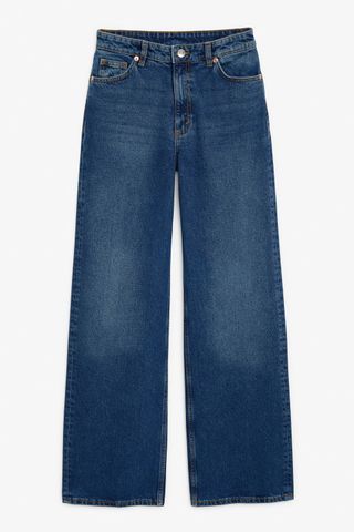 Monki + Yoko Classic Blue Jeans