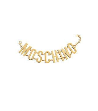 H&M x Moschino + Gold-Plated Necklace
