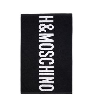 H&M x Moschino + Jacquard-Weave Bath Sheet