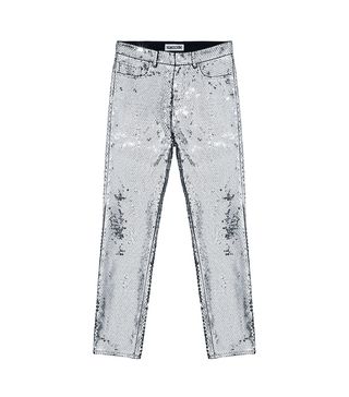 H&M x Moschino + Sequined Pants