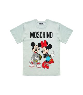 H&M x Moschino + T-Shirt With Printed Design