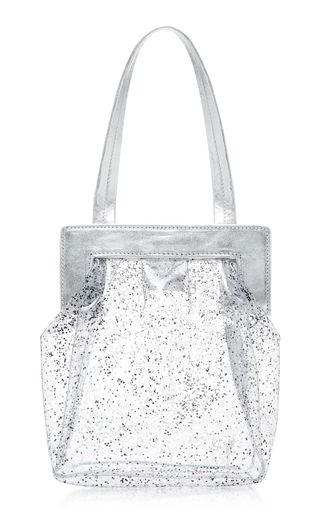 Maryam Nassir Zadeh + Glittered PVC Shoulder Bag