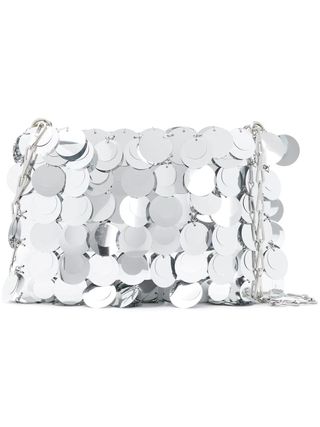 Paco Rabanne + Sequined Shoulder Bag