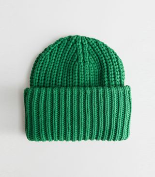 & Other Stories + Rib Knit Beanie