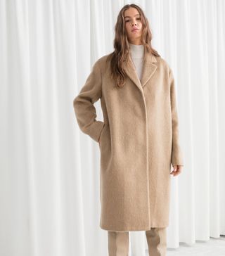 & Other Stories + Wool Blend Long Coat