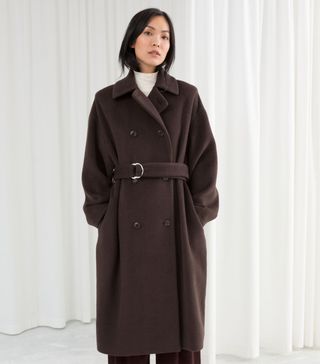 & Other Stories + Duo D-Ring Belted Coat