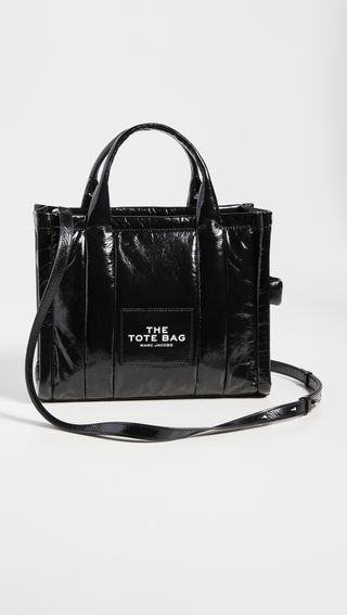 Marc Jacobs + The Crinkle Leather Small Tote Bag