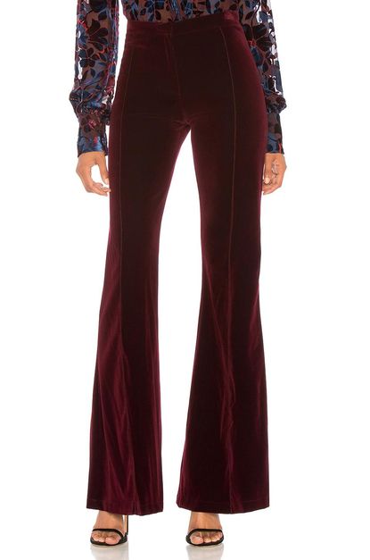 The Cool Velvet Pants Youll Want To Wear Every Day Who What Wear 5688