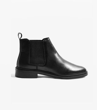 Topshop + Wide Fit Kiss Chelsea Boots