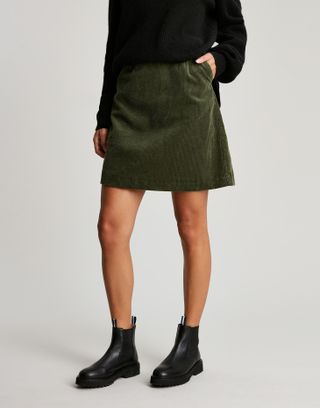 Joules + Hannah Cord Skirt