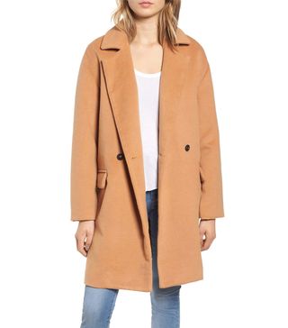 Leith + Oversize Double Breasted Coat