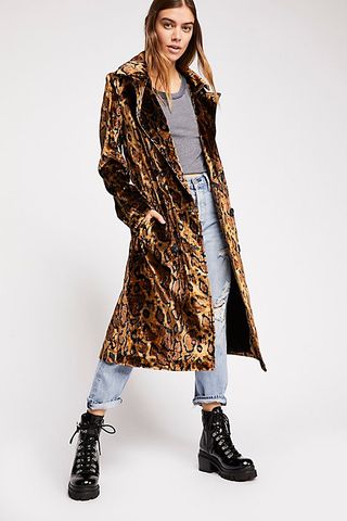 Free People + Leopard Trench