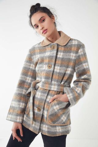 Urban Outfitters + Belted Lady Coat