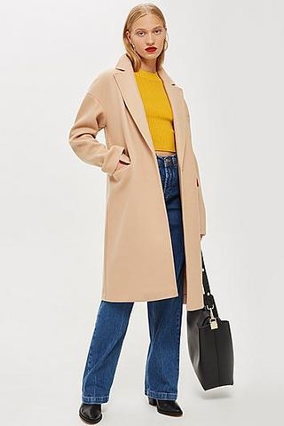 Topshop + Relaxed Coat