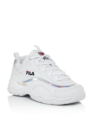 Fila + Ray Leather Lace Up Sneakers