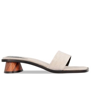 By Far + Sonia Linen Mules