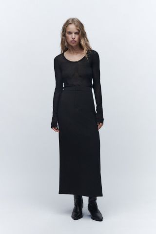 Zara + Wool Skirt