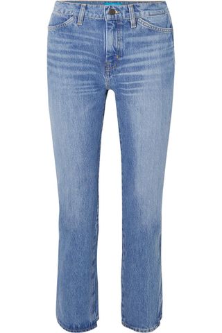 M.i.h Jeans + Cult Cropped High-Rise Straight-Leg Jeans