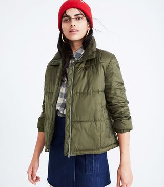 Madewell + Travel Buddy Packable Puffer Jacket