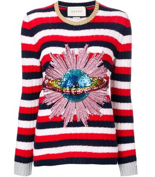 Gucci + Sequined Planet Jumper